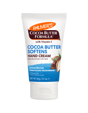 Soften and Smooth dry, cracked hands with Palmer’s Cocoa Butter Formula Hand Cream, crafted with intensively moisturising Cocoa Butter and Vitamin E.
Usage Instructions: Use on clean, dry hands as needed.
48-hour moisture 
Intensive Repair for Dry, Cracked Hands
Suitable for Vegans 