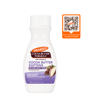 Cocoa Butter Softens Body Lotion, Fragrance Free