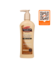 This creamy, moisturising lotion, with a special combination of pure Cocoa Butter and Vitamin E, is the perfect way to keep your skin beautiful and healthy with a natural-looking glow. With just a touch of self-tanner, Palmer's Cocoa Butter Formula Natural Bronze creates a delicate, sun-kissed, summer glow all year long. Gradually build a subtle tan within a few days, while deeply moisturising your skin. 
From fair to medium to dark, control the intensity of your skin tone year-round with Palmer's Cocoa Butter Formula Natural Bronze.

Builds & maintains a natural looking tan
For all skin tones
24 hour moisture
Made with natural cocoa butter

 
Not suitable for Vegans
Directions:
For best results, apply evenly once daily or as often as necessary to achieve the desired level or color. Wash hands after use.
