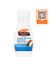 The UK's #1 Cocoa Butter Body Lotion.
Soften and smooth rough, dry skin with Palmer’s Cocoa Butter Formula Daily Body Lotion, crafted with intensively moisturising Cocoa Butter and Vitamin E.
Suitable For Eczema Prone Skin, Paraben & Phthalate Free
48 hour moisture
Usage Instructions: Use daily on clean, dry skin.
Suitable for Vegans.
