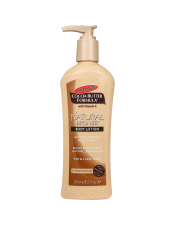 This creamy, moisturising lotion, with a special combination of pure Cocoa Butter and Vitamin E, is the perfect way to keep your skin beautiful and healthy with a natural-looking glow. With just a touch of self-tanner, Palmer's Cocoa Butter Formula Natural Bronze creates a delicate, sun-kissed, summer glow all year long. Gradually build a subtle tan within a few days, while deeply moisturising your skin. 
From fair to medium to dark, control the intensity of your skin tone year-round with Palmer's Cocoa Butter Formula Natural Bronze.

Builds & maintains a natural looking tan
For all skin tones
24 hour moisture
Made with natural cocoa butter

 
Not suitable for Vegans
Directions:
For best results, apply evenly once daily or as often as necessary to achieve the desired level or color. Wash hands after use.