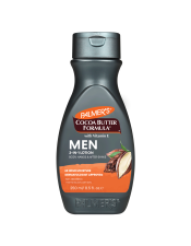 Combat rough, dry skin with Palmer’s Cocoa Butter Formula Men’s Lotion, crafted with intensively moisturising Cocoa Butter and Vitamin E and a light fresh scent. Ideal for body, hands and after-shave 
3 In 1 Body, Hands & After-Shave Lotion, Light Fresh Scent 
48-hour moisture 
Usage Instructions:
Apply to hands, body, ad face daily. Use after shaving to hydrate skin
Suitable for Vegans