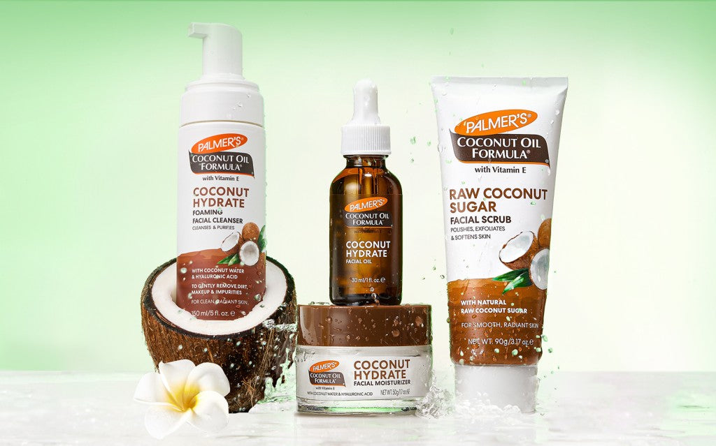 AT-HOME FACIAL ROUTINE WITH PALMER’S.
