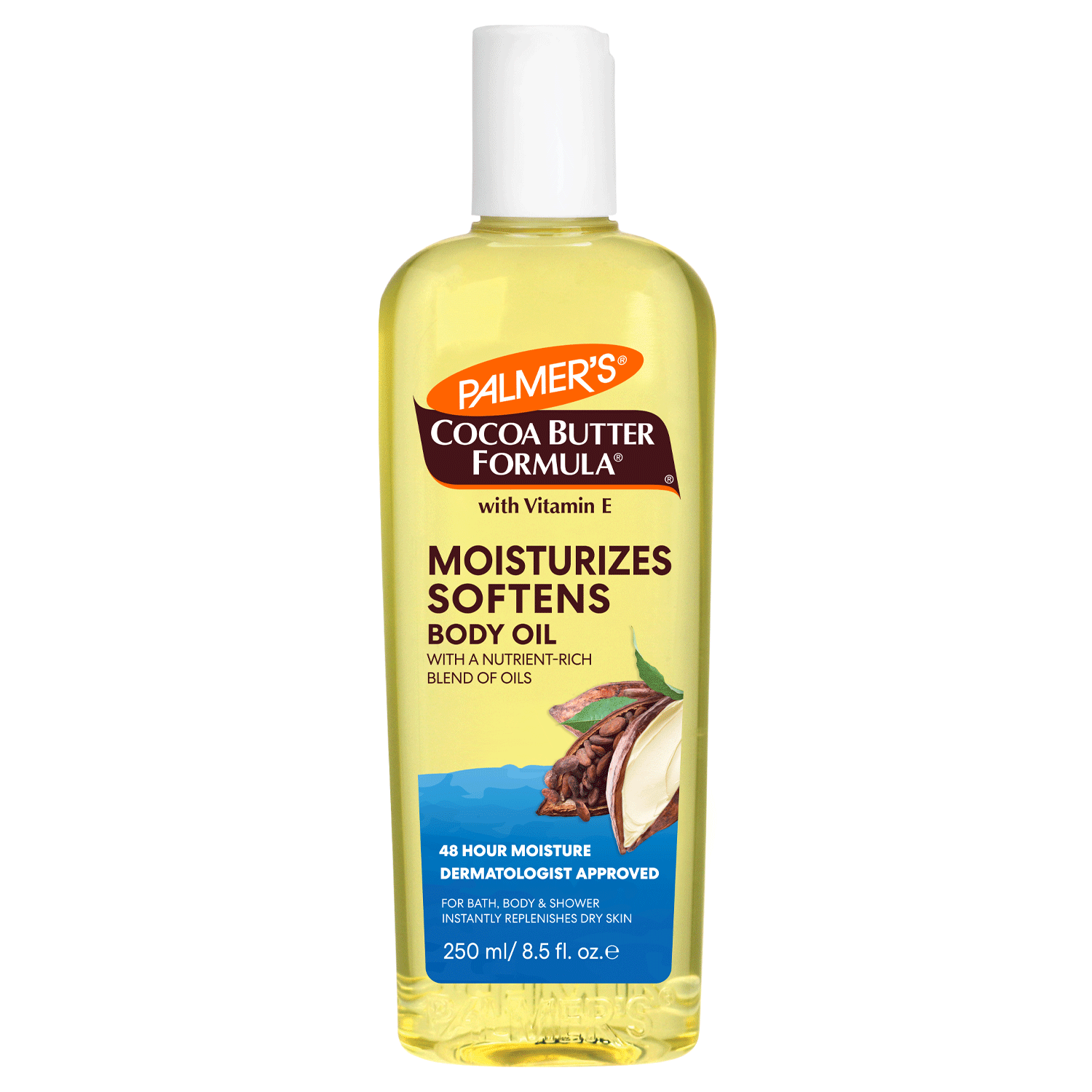 Moisturizes Softens Body Oil
