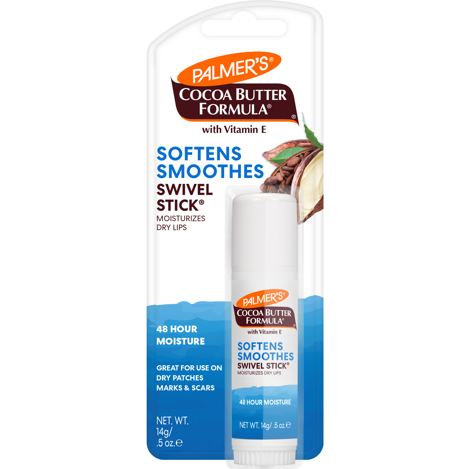 Softens Smoothes Swivel Stick