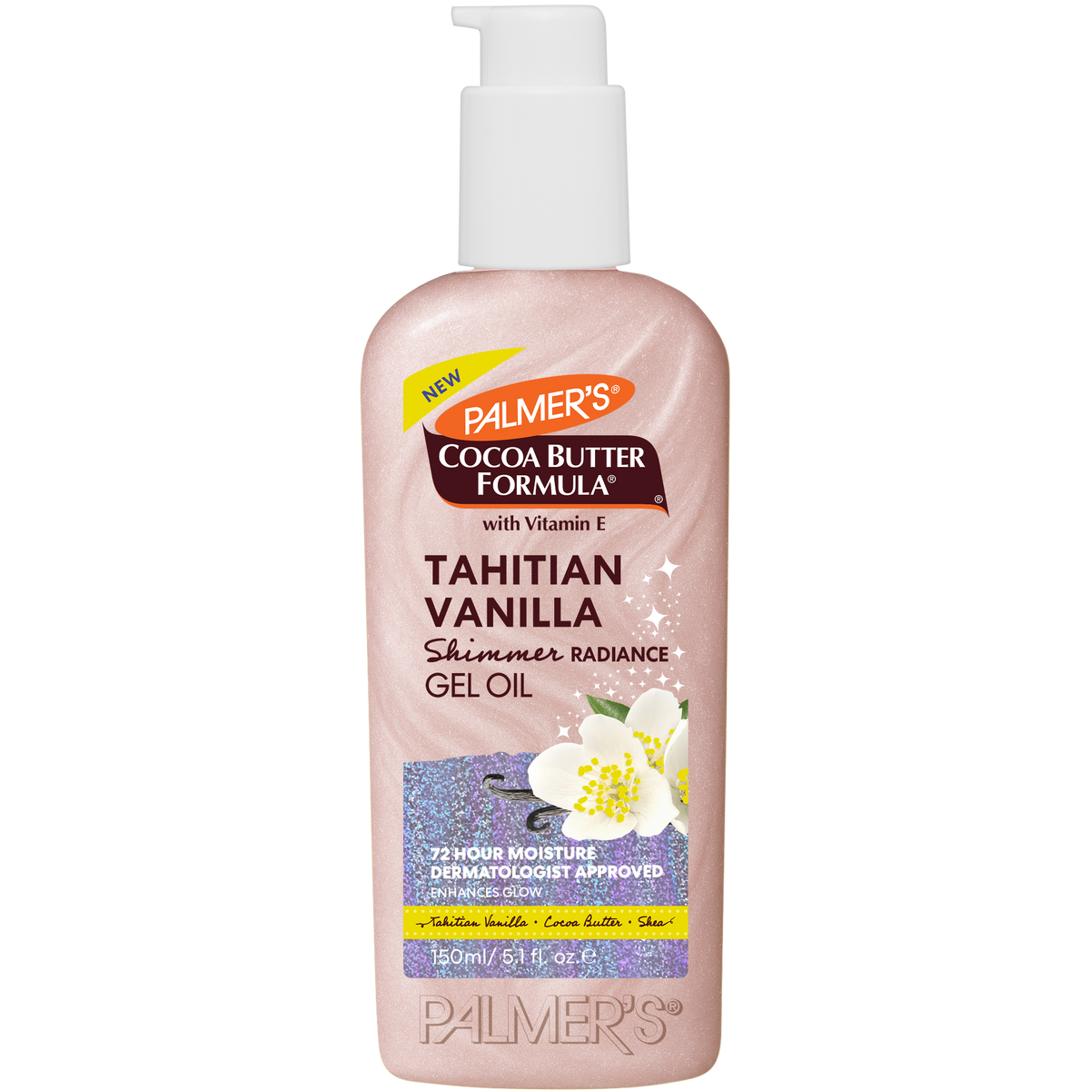 Tahitian Vanilla Shimmer Radiance Gel Oil