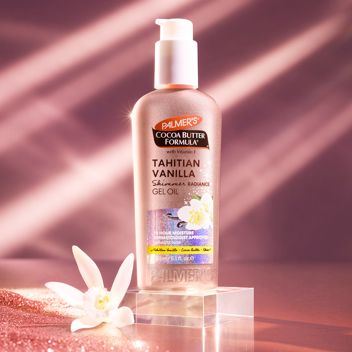 Tahitian Vanilla Shimmer Radiance Gel Oil